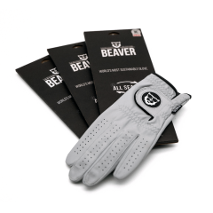 BEAVER GOLF Golf glove ALL SEASON ULTRA SeasonPack (3x) 'Storm Grey'